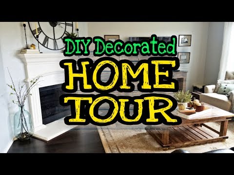 Farmhouse Home Decor Tour / DIY Farmhouse decor