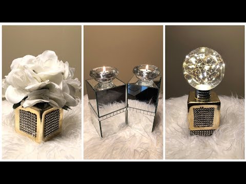 Dollar Tree DIY || 💕 Transforming Dollar Tree Items Into Glam Home Decor 💕