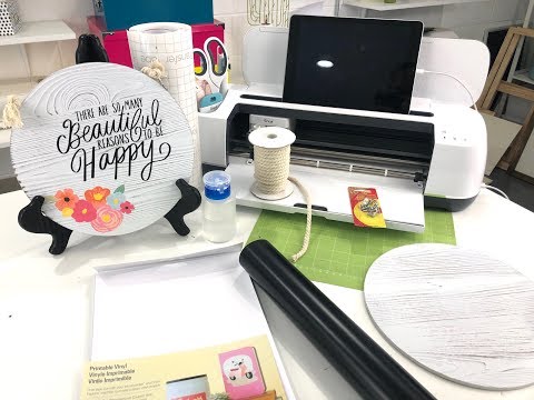 ADORABLE DIY SPRING HOME DECOR WITH CRICUT!