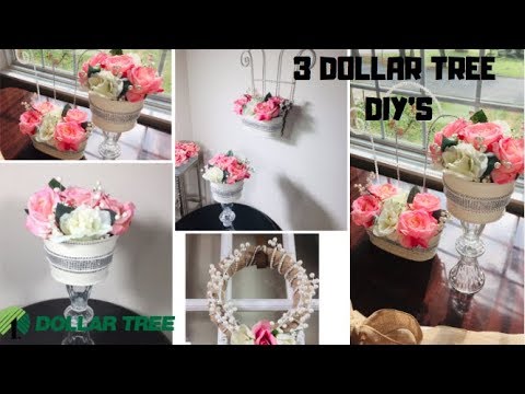 3 DIY DOLLAR TREE GLAM SUMMER: BRIDAL DECOR