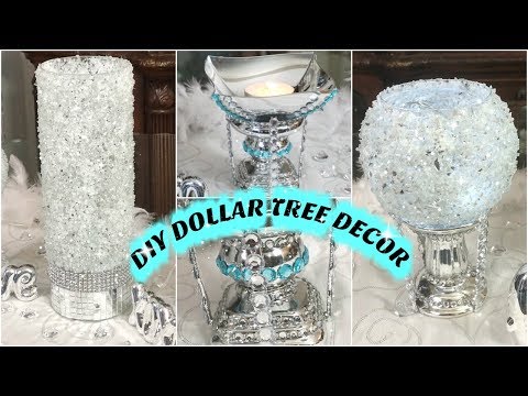 DIY DOLLAR TREE GLAM HOME DECOR IDEAS