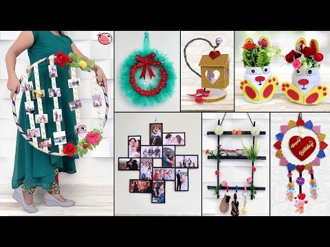 DIY Room Decor! 10 DIY Room Decorating Ideas DIY Wall Decor, Photo frame