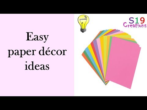 paper craft ideas | Diy home decor ideas | party decoration |diy arts and crafts | easy paper crafts