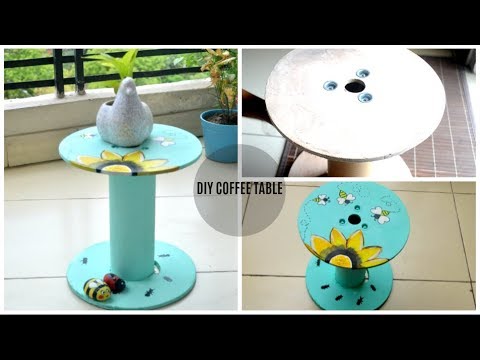 Simple DIY COFFEE TABLE | DIY Home Decor Ideas | Scarlet Strokes