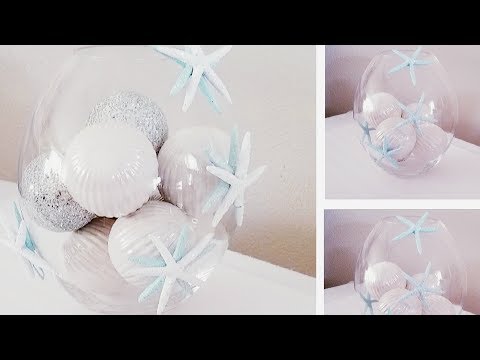 QUICK AND EASY 59 SECOND DIY | HOME DECOR | BEACH STYLE | THANK YOU ELEGANCE FAM 100K 2018