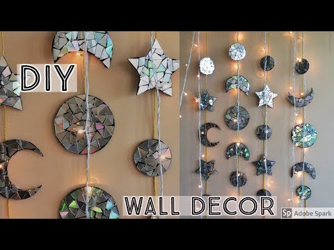 DIY  | WALL DECOR | Unique Wall Decor  | Home Decor Ideas |  waste material  Craft