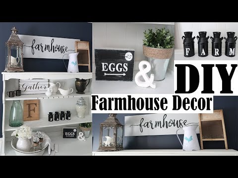 3 Easy DIY Farmhouse decor – Inexpensive Signs