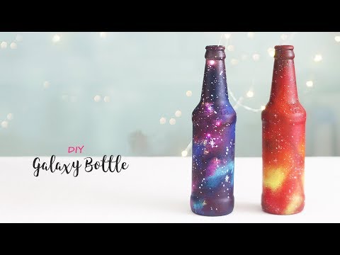 DIY Galaxy Bottle | Home Decor | Do it yourself