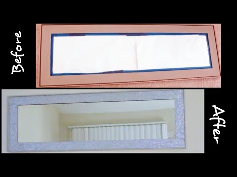 HOW TO: DIY $20 OVER THE DOOR BLING MIRROR | GLAM | HOME DECOR | ROOM MAKEOVER | CHANELLE NOVOSEY