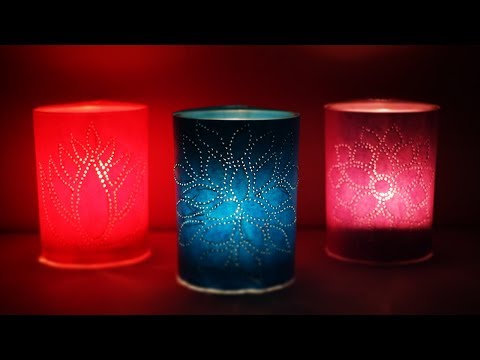 DIY Paper Lamp | Diwali Decorations | Christmas Decorations | DIY Home Decor | Little Crafties
