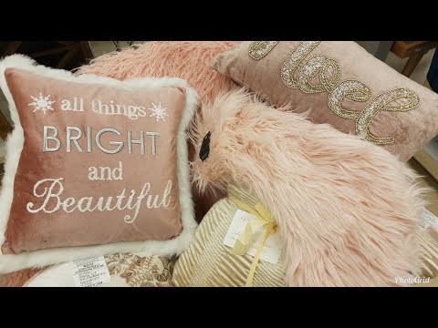 SHOP WITH ME: MARSHALLS | CHRISTMAS & HOME DECOR TOUR 2018 | LOTS OF GLAM & GLITTER!!!!