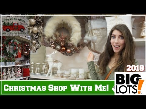 BIG LOTS CHRISTMAS SHOP WITH ME 2018 | CHRISTMAS HOME DECOR | Momma From Scratch