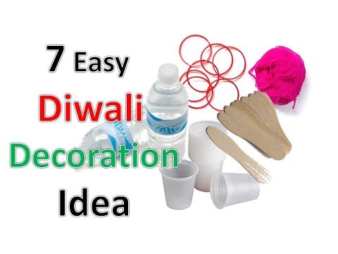 7 Easy Diwali Decoration Idea | DIY Home Decorating Idea | 7 Home Decor Idea