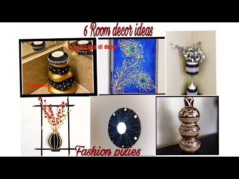 DIY room decor//6 Room decorating ideas// easy craft at home//Fashion pixies//Home decor