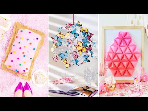 DIY Room Decor! 10 Easy Crafts at Home, Diy Ideas for Teenagers