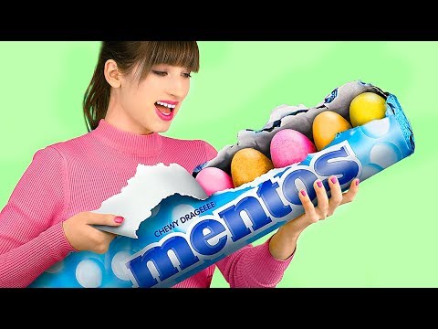 6 DIY Giant Candy vs Miniature Candy / Funny Pranks!