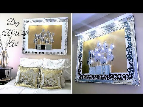 Diy Wall Decor from Trash to Treasure| Home Decor ideas for less