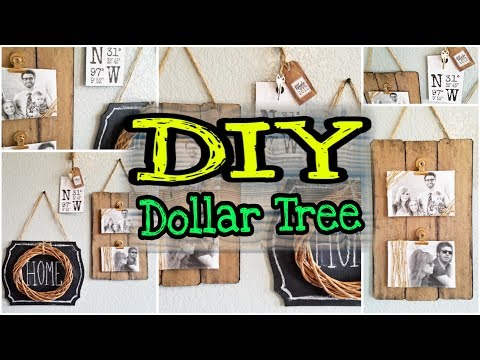 DIY Dollar Tree Farmhouse Decor & Rustic Decor
