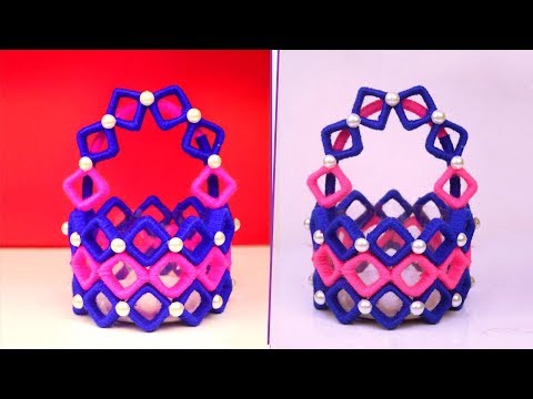 Unique Basket Idea || DIY Best Out Of Waste Basket Craft || Home Decor