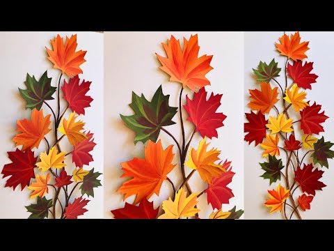 DIY Home Decor / DIY Fall Seasonal  Decor /Wall Decoration Ideas at Home