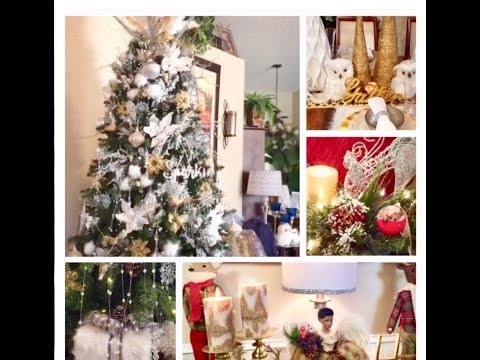Christmas Home Tour 2018 Check Out All The Glam DIY Home Decor Creating Elegance For Less