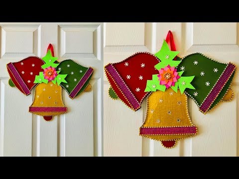 DIY Christmas Decoration Ideas / Christmas Bell  Decor / Unique Seasonal Home Decor
