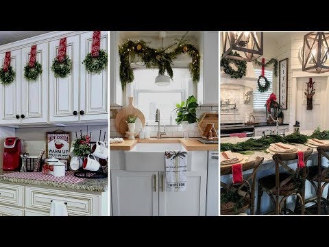 🎄DIY Farmhouse style Christmas Kitchen decor Ideas🎄| Christmas Home decor| Flamingo Mango