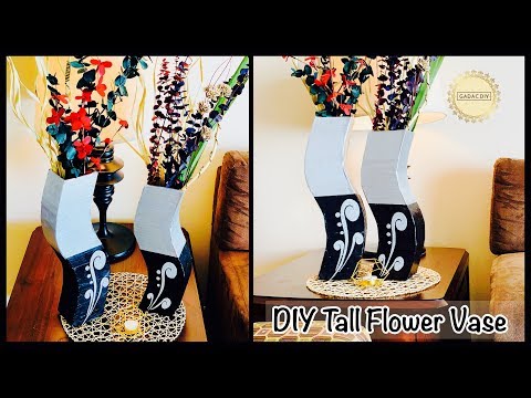 How to make Flower Vase| gadac diy| craft ideas for home decor| home decorating ideas| diy craft