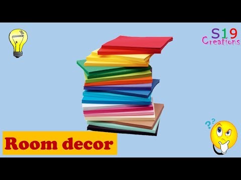 paper craft ideas for Room decoration | Easy diy crafts | Paper flowers making | diy room decor