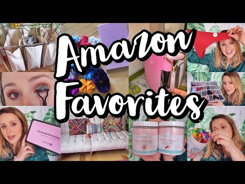 AMAZON PRIME FINDS & FAVORITES 2019 | home decor, DIY lash perm, fitness, fashion & more!
