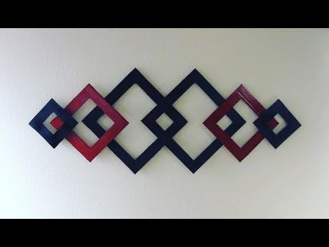 DIY: Super Easy Upcycled Paper Wall Art Decor