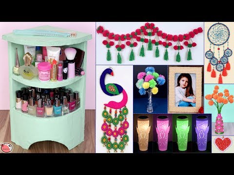 10 Easy… DIY Room Decor & Organizer || UseFull Best Out Of Waste 2019 !!!