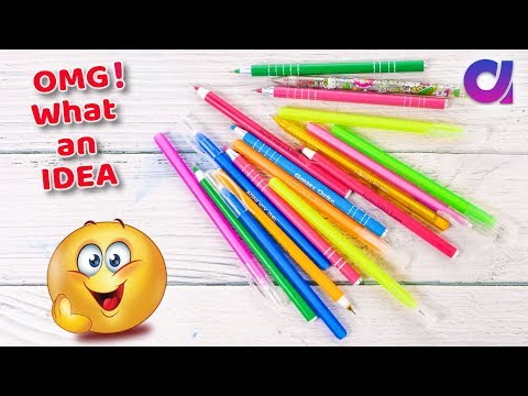 Best Use Of Waste Pen Idea | DIY Projects | HOME DECOR | Artkala