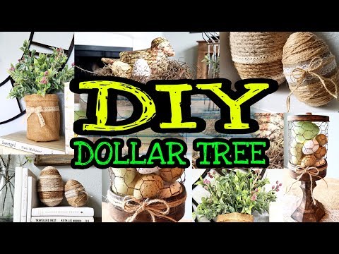 Dollar Tree DIY Spring Farmhouse Decor