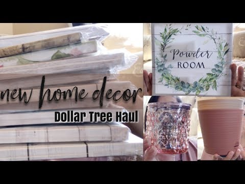 **NEW** Home Decor Items / Dollar Tree Haul