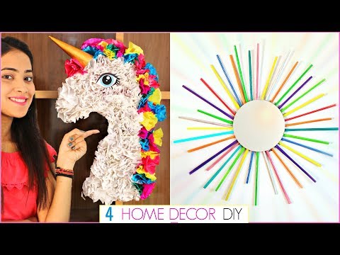 DIY Home Decor Using Waste – 4 Easy Craft Ideas at Home | #Recycle #Handcraft #Anaysa #DIYQueen