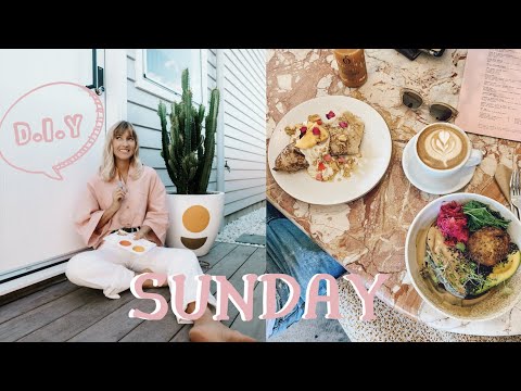 SUNDAY WITH ME // D.I.Y HOME DECOR, WORKOUT, CAFES