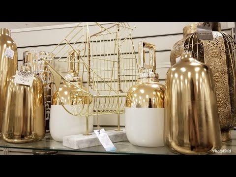 SHOP WITH ME: HOMEGOODS | SPRING 2019 HOME DECOR TOUR | IDEAS | GLAM & GIRLY STYLE