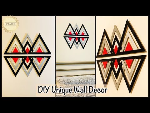 Diy Wall Decor| gadac diy| home decorating ideas| how to| wall hanging| craft ideas for home decor