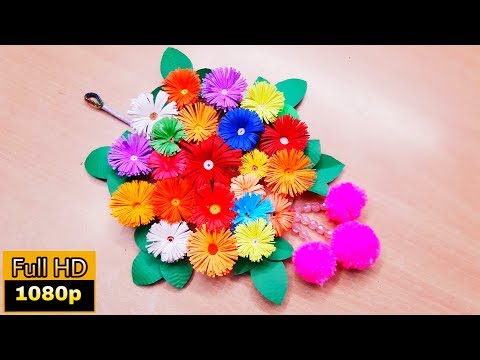 Wall Hangings For Home Decor | diy room decor | diy projects for home | easy crafts | jhumar banana