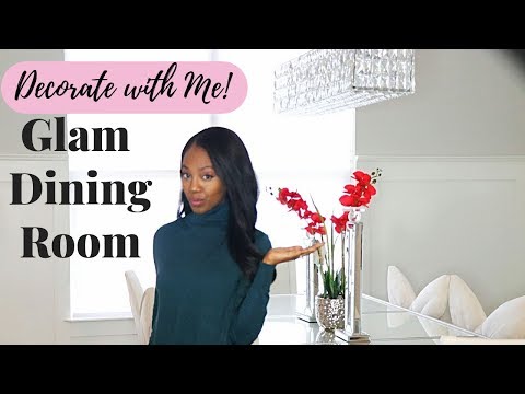 Decorate With Me: Luxe Dining Room Home Decor Ideas #FromOrdinaryToFab
