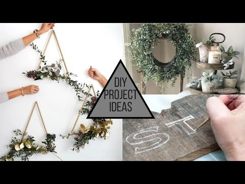 Clever DIY Home Decorating Trends & Ideas