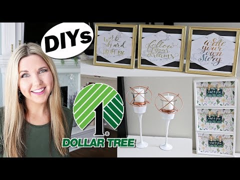 Dollar Tree DIY Room Decor – Farmhouse Decor Ideas 2019