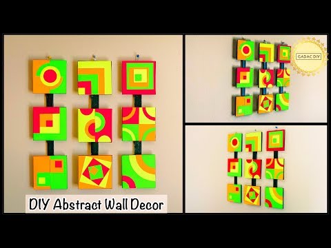 Brighten up your living room| Unique Wall Decoration Ideas| gadac diy| diy crafts| diy room decor