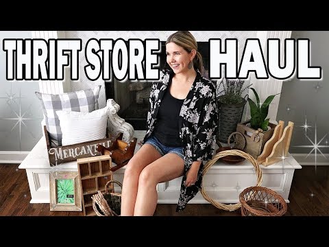 Thrift Store Haul Home Decor Finds