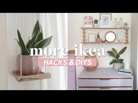 More IKEA Hacks and DIYs | Easy and Inexpensive Room Decor Ideas 2019