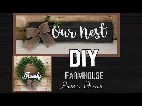 DIY Farmhouse Home Decor