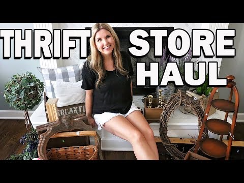 Thrift Store Haul 2019 ⚫ Farmhouse Home Decor Finds ⚫