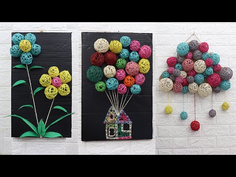 10 Jute Craft Ideas With Small Balloon | Home Decorating ideas