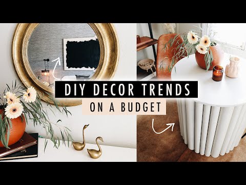 DIY 2020 DECOR TRENDS on a Budget // Thrift Flip Home Decor  | XO, MaCenna